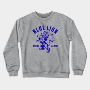 V Force Blue Lion Crest Crewneck Sweatshirt